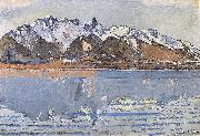 Ferdinand Hodler, Thunersee mit Stockhornkette